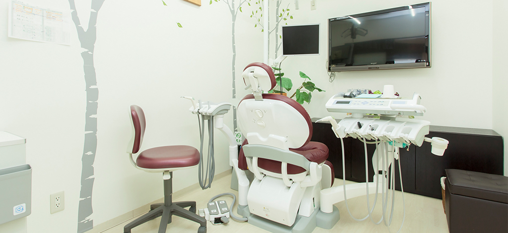 茅ヶ崎の歯医者、湘南まつだ歯科医院の個別診療室